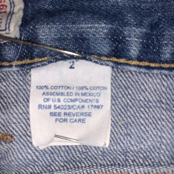 Vintage Old Navy Carpenter MicroMini (Jean) Skirt - Picture 3 of 5